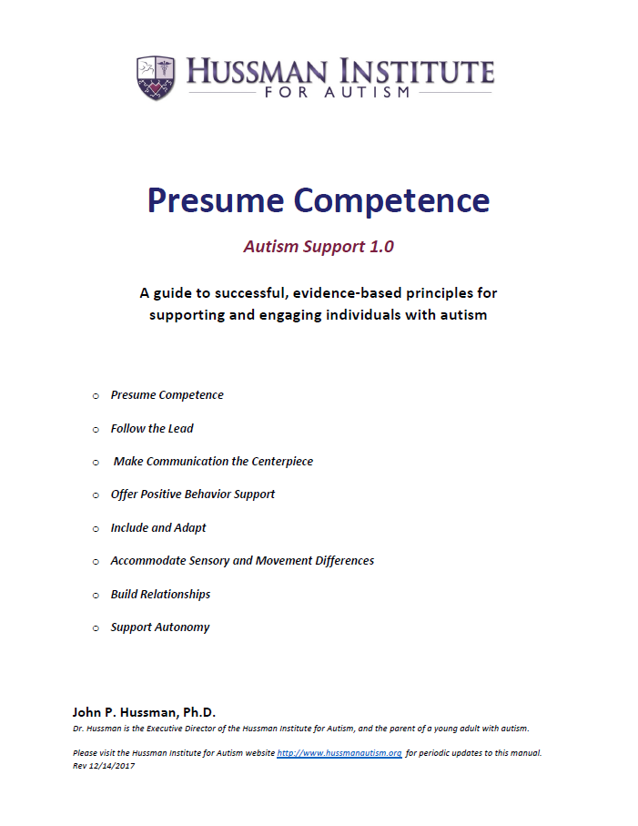 Presume Competence Guide